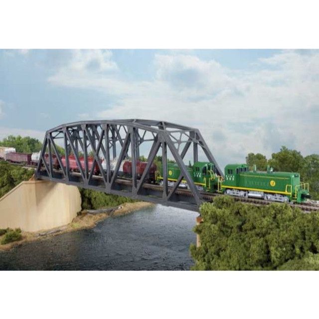 Walthers Cornerstone 933-3870 - Single-Track Arched Pratt Truss Bridge - N Scale Kit