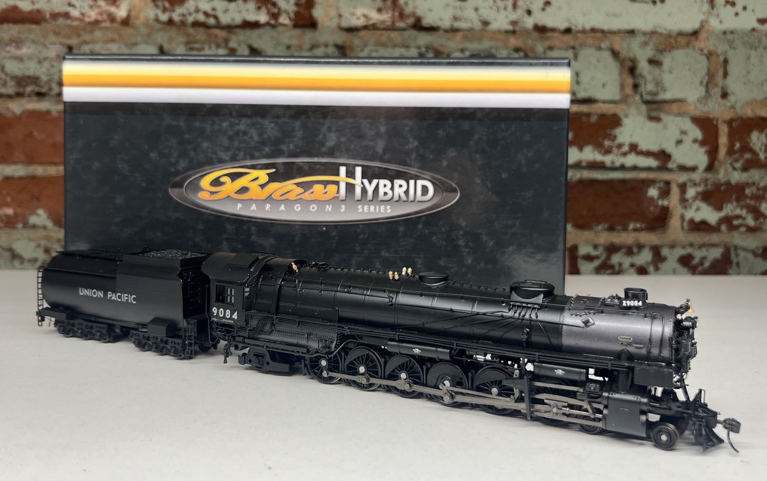 PRE-OWNED BLI 4995 - Union Pacific UP-5 4-12-2 E-2 Nine Modified Cab #9084 - BRASS HYBRID - DCC/SOUND