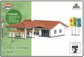 Model Power 1596 N Service Station &amp; Mart Building Kit