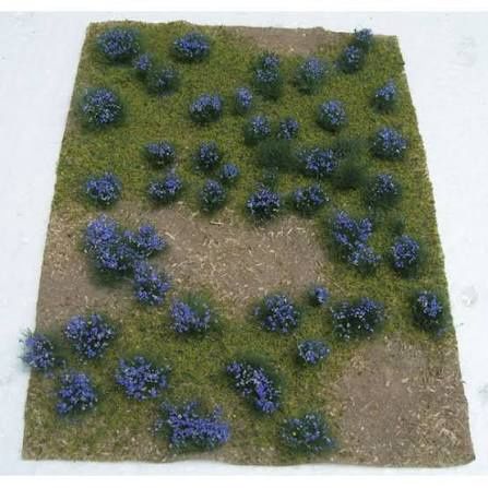 JTT Scenery Products 95606 Flowering Meadow, Purple 5x7" Sheet
