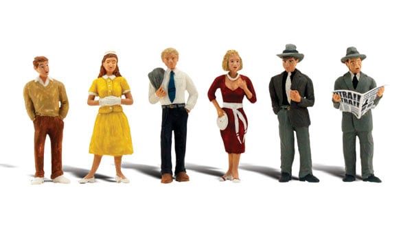 Woodland Scenics A2763 - O Scale Pedestrians