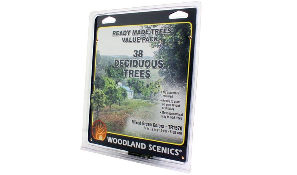 Woodland Scenics TR1570 - Mixed Green - 38/pkg