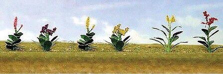 JTT 95564 - Flower Plants Assortment: #4 - 10/pk - O Scale