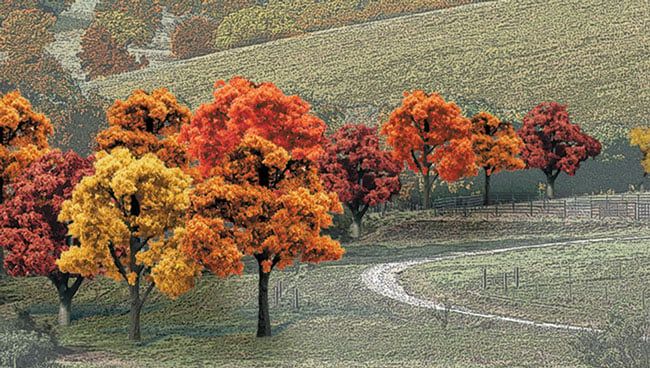 Woodland Scenics TR1575 38 Trees (Fall Colors)