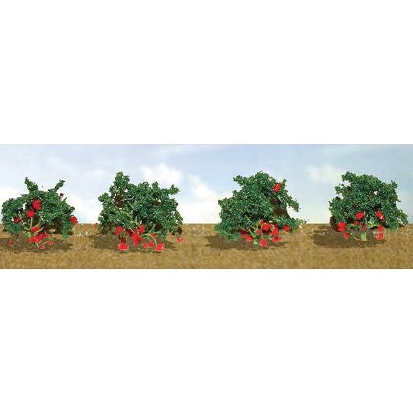 JTT Scenery 95577 O Scale Strawberry 3/4" Height 8/pk