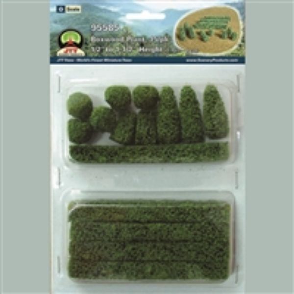 JTT 95585 - Boxwood Plant: 15/pk - O Scale