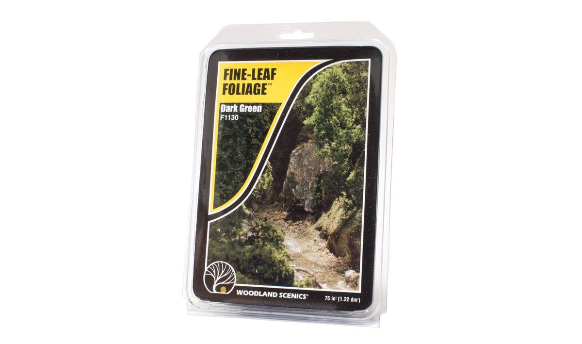 WOODLAND SCENICS FC1130 Fine-Leaf Foliage™ Dark Green