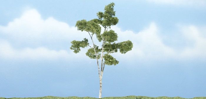 Woodland Scenics TR1616 - Premium Paper Birch Tree, 4"