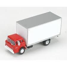 Athearn HO RTR Ford C Box Van, Red - ATH2742