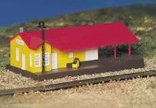 Bachmann 45907 N Plasticville Assembled Freight Station