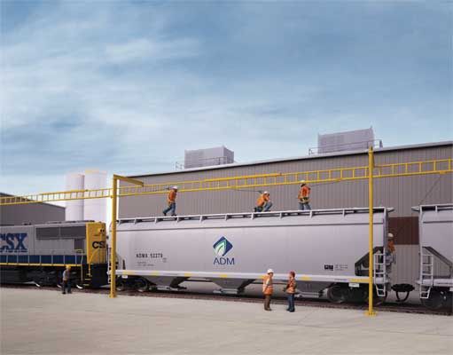 Walthers Cornerstone 933-4185 - Transload Facility Safety System - HO Scale Kit