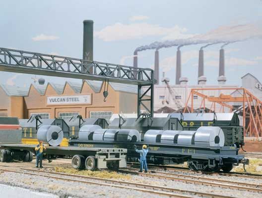Walthers Cornerstone 933-1499 - Steel Coil Load pkg(12) - HO Scale Kit