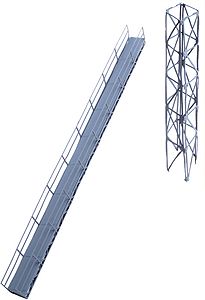 Walthers Cornerstone HO 933-2940 Conveyor Bridge and Support Tower - Photo-Etched Kit