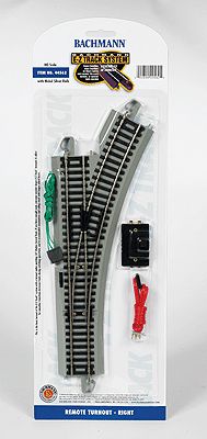 Bachmann 44562 - E-Z Track® Remote Turnout - Right - HO Scale