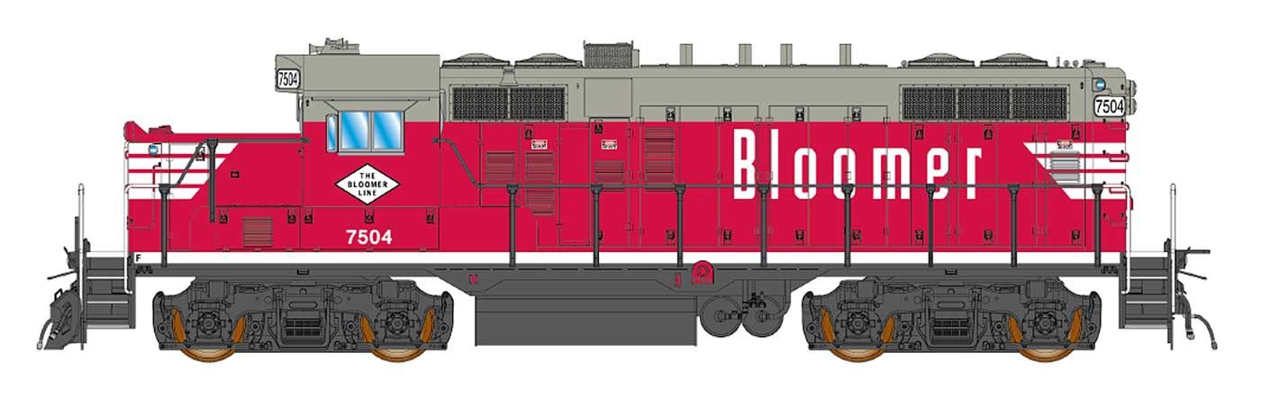 InterMountain 49817S-02 HO Scale Paducah GP10 -  ESU LokSound5 DCC - Bloomer Line BLOL #7561