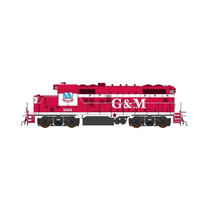 InterMountain 49818S-01 - HO Scale Paducah GP10 - ESU LokSound 5 DCC - Gulf &amp; Mississippi GMSR #8069