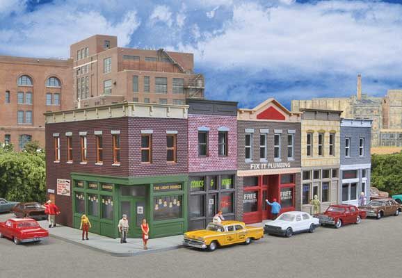 Walthers Cornerstone 933-3850 - Merchant's Row I - N Scale Kit