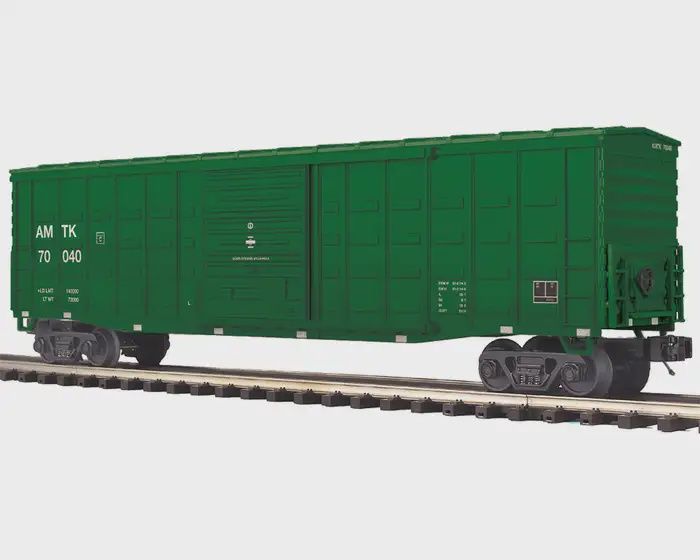 MTH 20-99482 O SCALE - 50’ WAFFLE BOX CAR - AMTRAK, Road Number: 70043