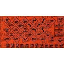 Blair Line 004 - Construction Zone Signs - N Scale