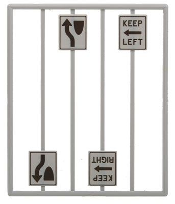 Tichy Train Group Keep Left &amp; Right Signs 2067