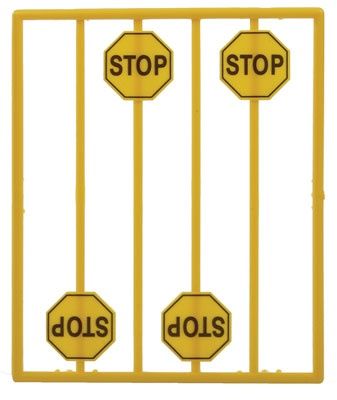 Tichy Train Group Yellow Stop Signs #2071