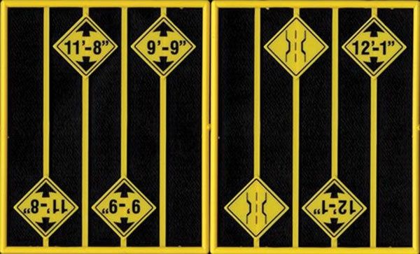 Tichy Train Group Bridge Clearance Warning Signs #2083