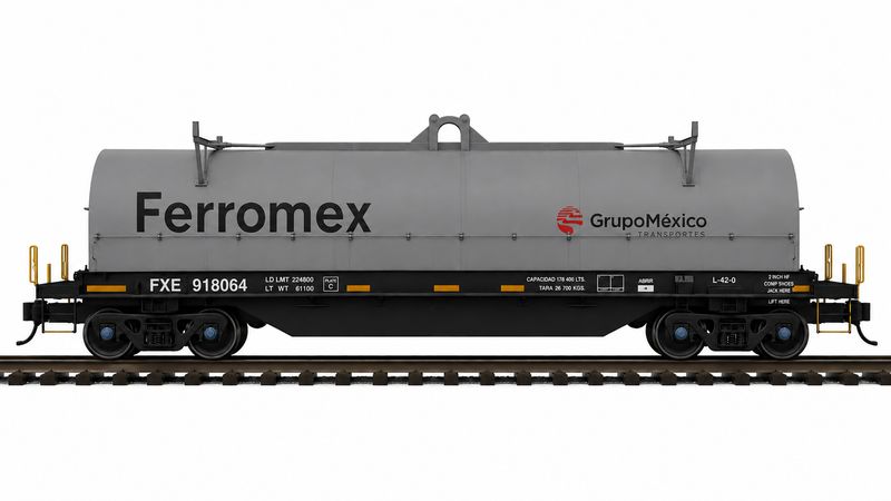 ATLAS O MASTER 42' COIL STEEL CAR FERROMEX