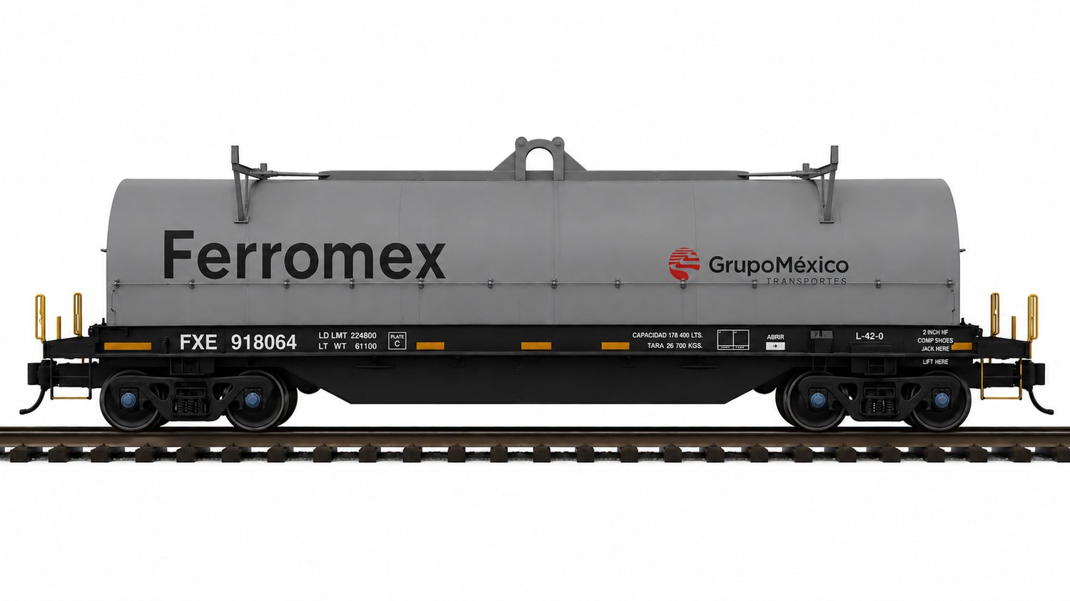 ATLAS O MASTER 42' COIL STEEL CAR FERROMEX, Road Number: 918049