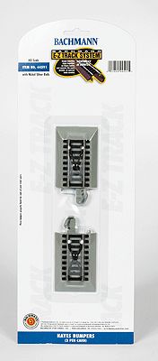 Bachmann 44591 - E-Z Track® Hayes Bumpers 2 pcs - HO Scale