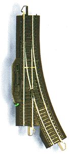 Bachmann 44461 HO Remote Turnout - Black- Left