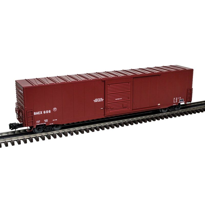 ATLAS O MASTER 60' ACF AUTOPARTS SD BOX CAR - THE ANDERSONS (BAEX) (BROWN/WHITE) - 3RL, Road Number: 604