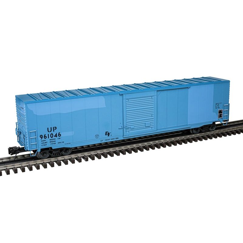 ATLAS O MASTER 60' ACF AUTOPARTS SD BOX CAR UP (ex-ROCK) (BLUE/BLACK) - 3RL, Road Number: 961043