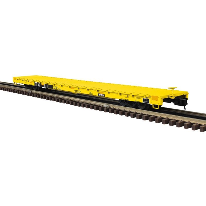 ATLAS O TRAINMAN 68' FLAT CAR - TTX (TTMX), Road Number: 81111