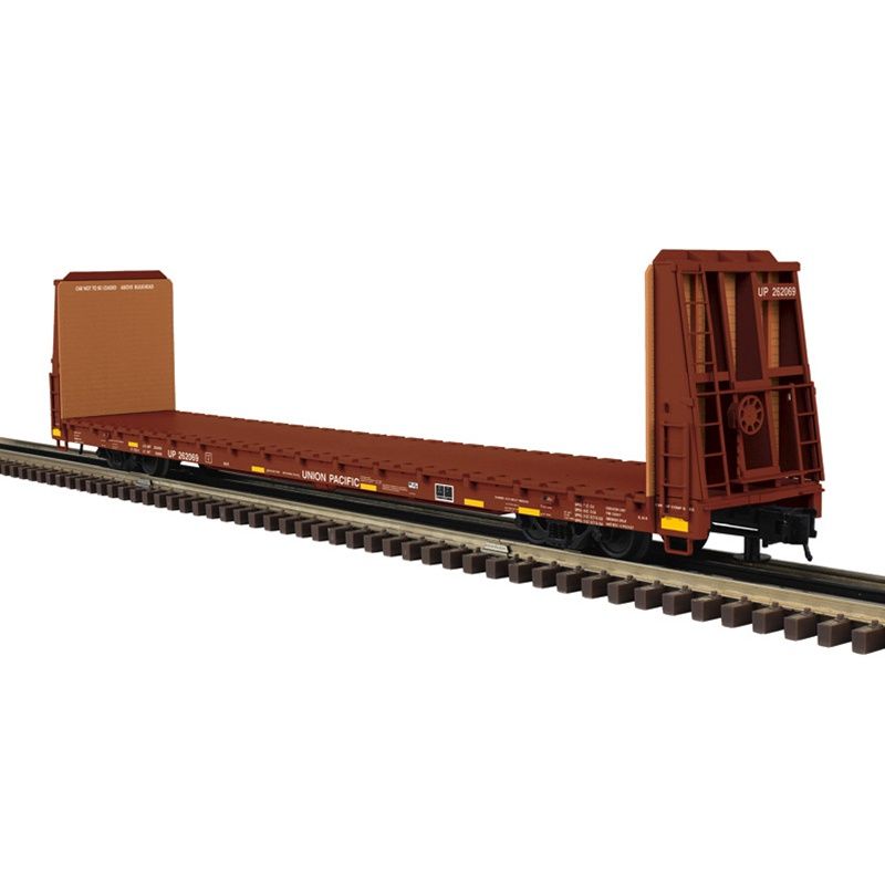 ATLAS O TRAINMAN 62' BULKHEAD FLAT CAR - UNION PACIFIC (UP), Road Number: 262069