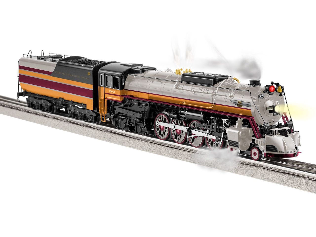 Lionel Legacy S3 set 2731350 - Milwaukee Road LEGACY S3 #262 - Gray Hiawatha