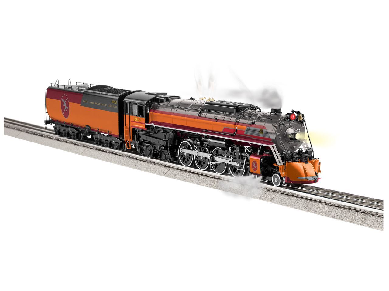 Lionel Legacy S3 Set 2731360 - Milwaukee Road LEGACY S3 #263 - Gray/Black Hiawatha