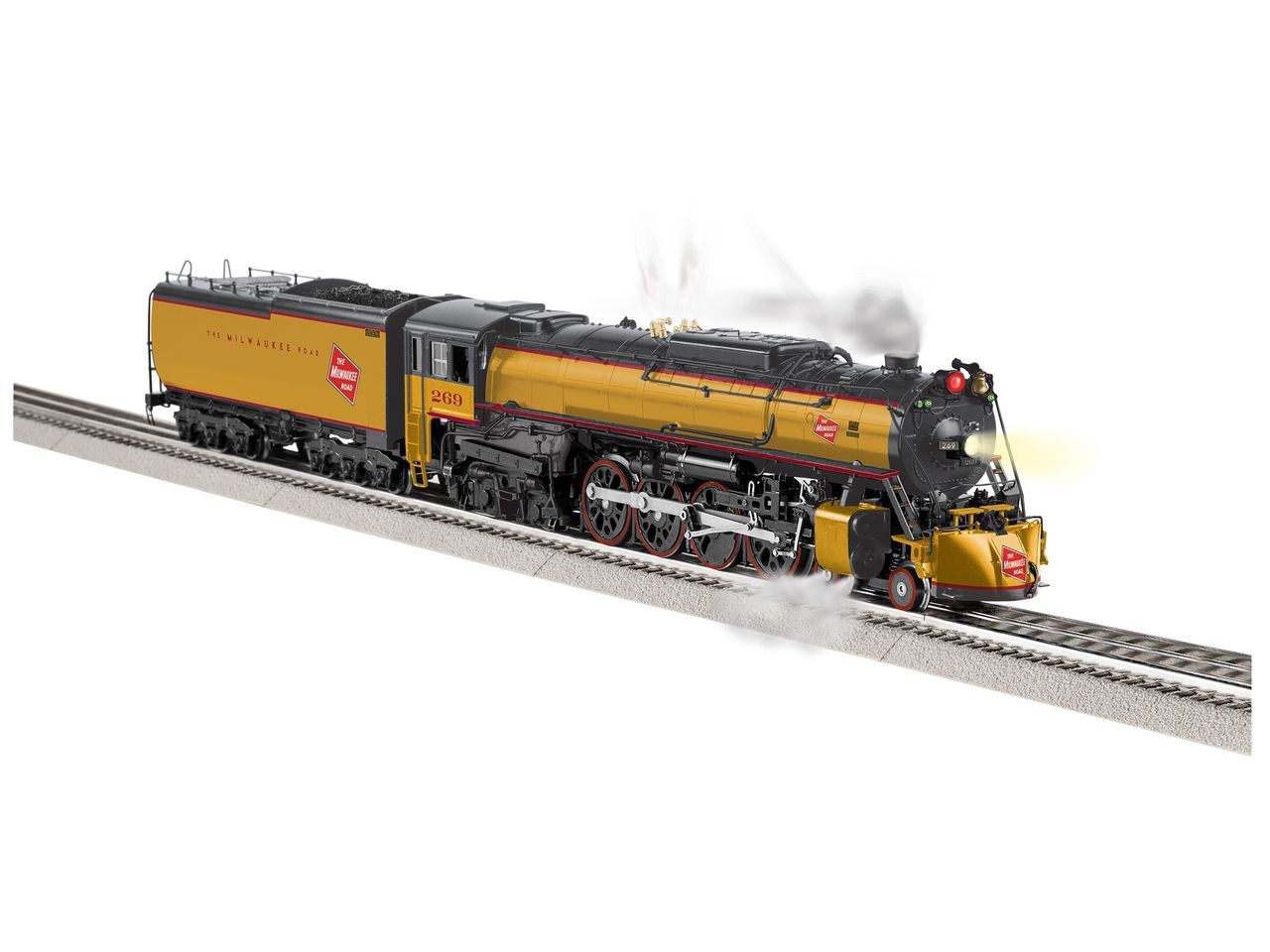 Lionel Legacy S3 set 2731410 - Milwaukee Road LEGACY S3 #269 - Yellow