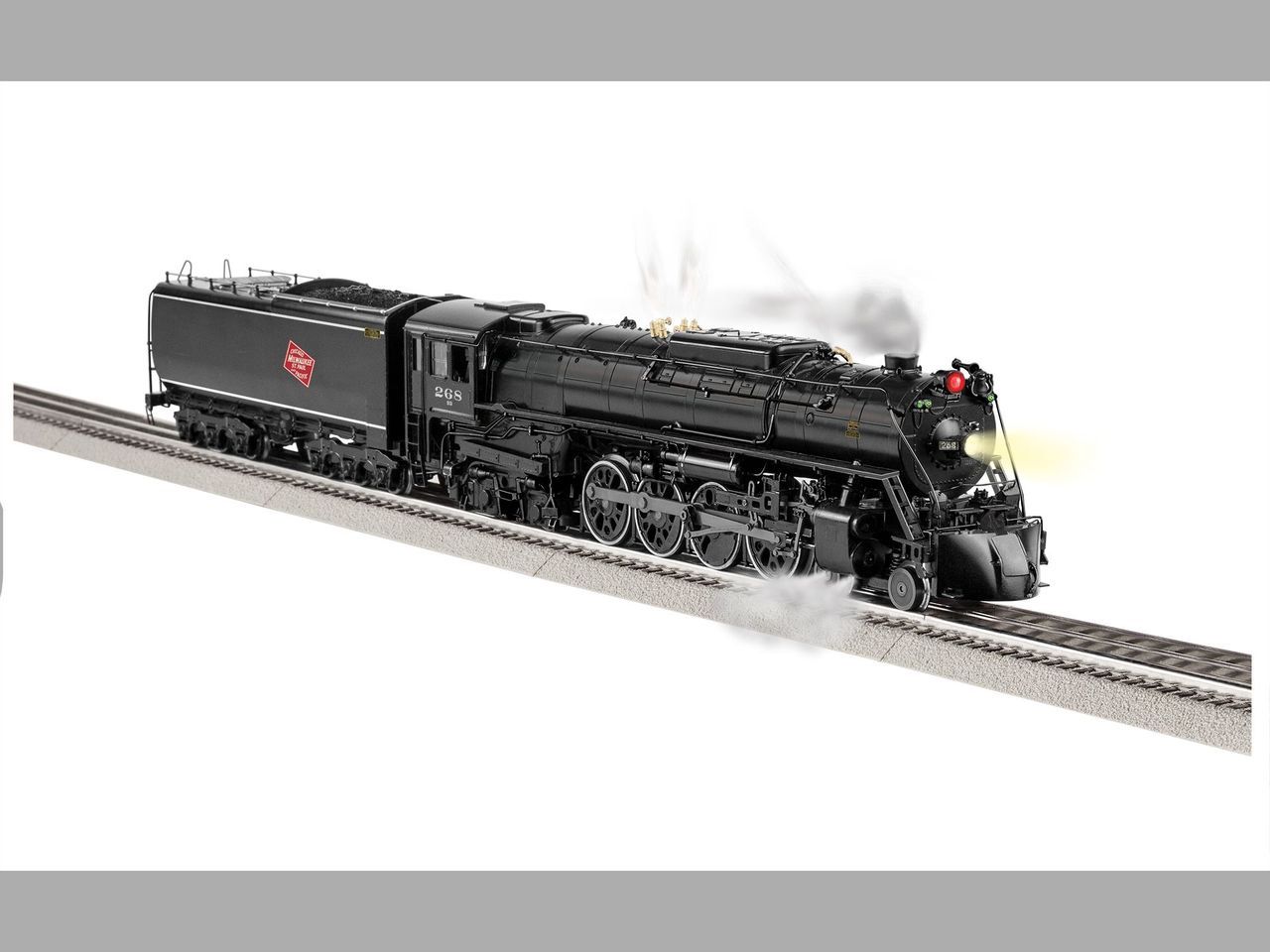 Lionel Legacy S3 set 2731400  Milwaukee Road LEGACY S3 #268 - S2 Inspired livery
