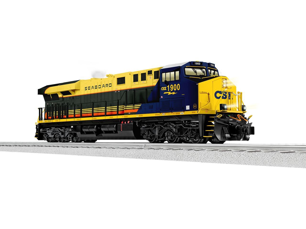 Lionel Legacy 2733059 - CSX/Seaboard Non-Pwd ES44AC #1900