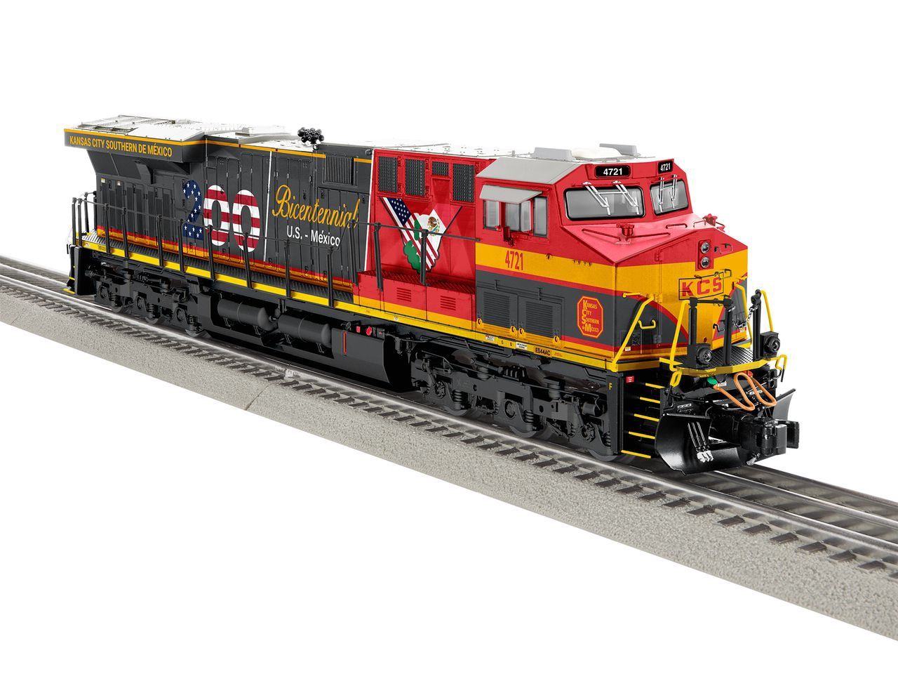 Lionel Legacy 2733449 - KCS DE MEXICO NON-PWD ES44 #4721 200 ANNIVERSARY