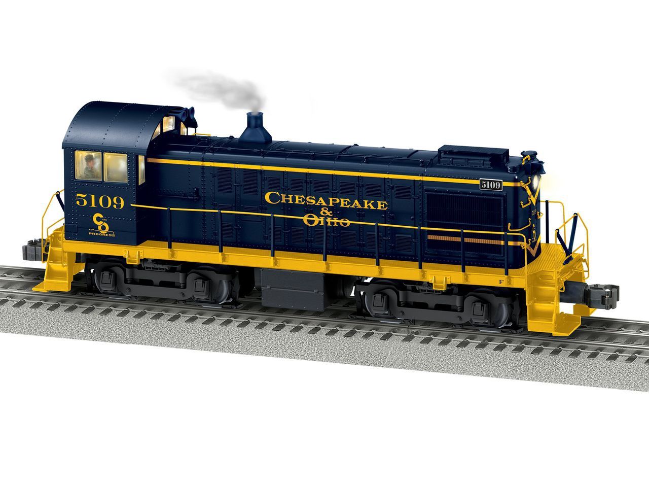 Lionel Legacy 2733160 - Chesapeake &amp; Ohio LEGACY ALCO S4 #5109
