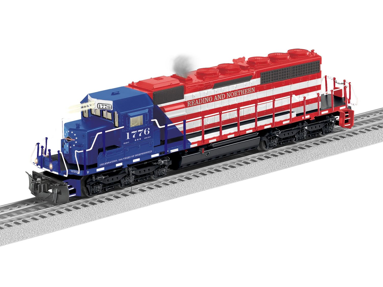 Lionel Legacy 2733119 - Reading and Northern Non-Pwd SD40-2 #1776