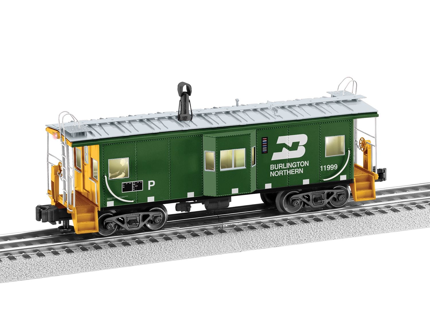 Lionel 2726360 - Burlington Northern Bay Window Caboose #11999