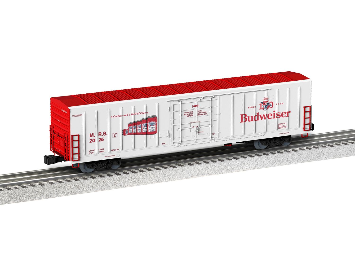 Lionel 2726070 - Budweiser 150 Beer Car #2026