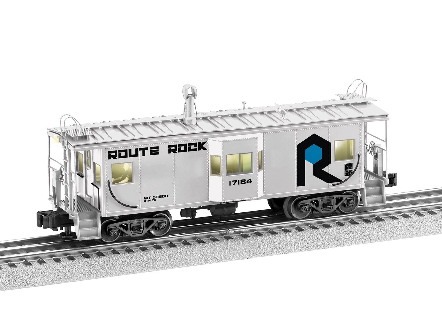 Lionel 2726400 - Rock Island Bay Window Caboose #17184