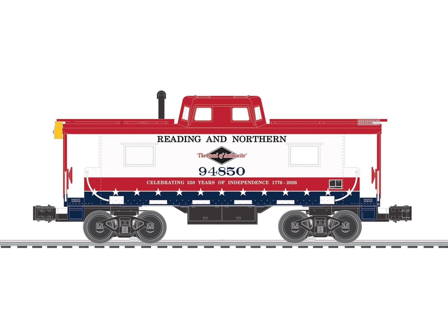 Lionel 2726430 - Reading and Northern N8 Caboose #94850 (250)