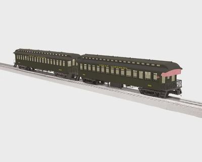 Lionel 2727030 O Great Northern Wood Passenger Two-Pack C