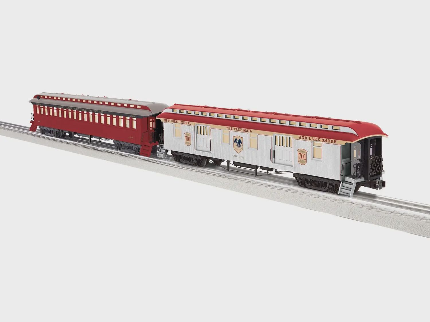 Lionel 2727050 - New York Central Wood Passenger Two-Pack A