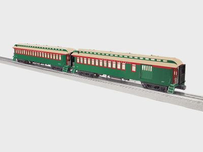 Lionel 2727100 - North Pole Central Wood Passenger Two-Pack B