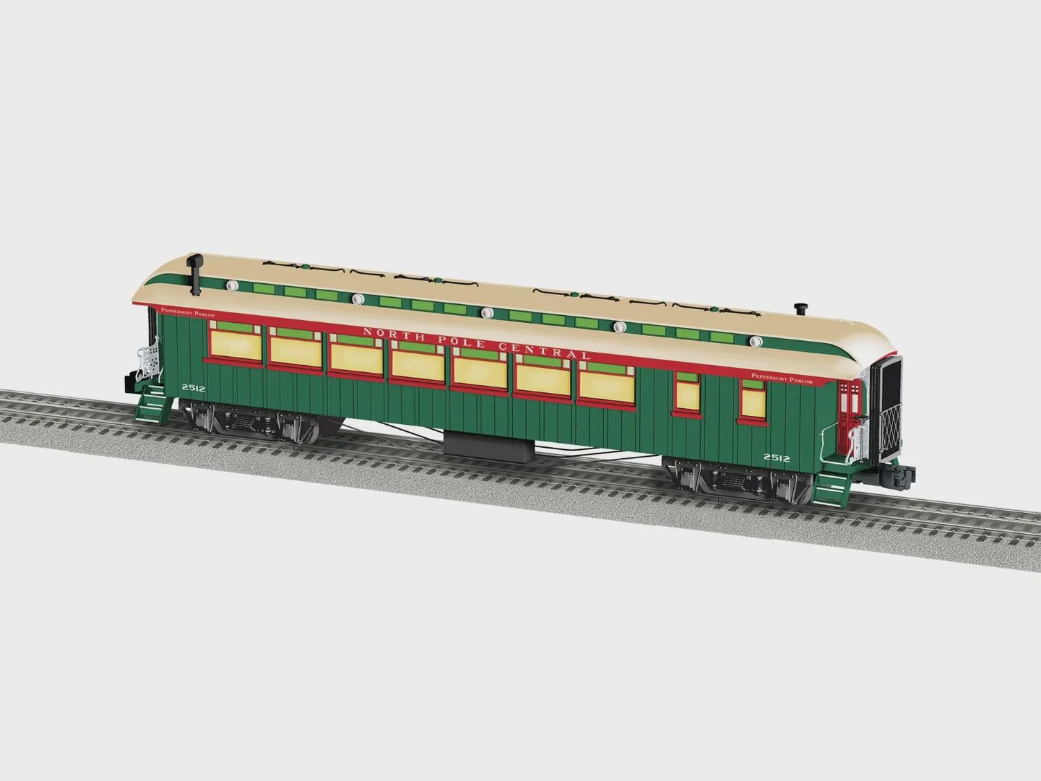 Lionel 2727120 - North Pole Central Wood StationSounds Diner #2512